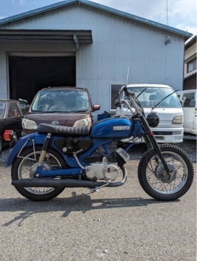 絶対被らない 希少車 ヤマハ A7 ビンテージオフロード 実働 展示に! HRMガレージ