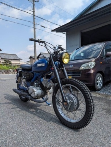 絶対被らない 希少車 ヤマハ A7 ビンテージオフロード 実働 展示に! HRMガレージ