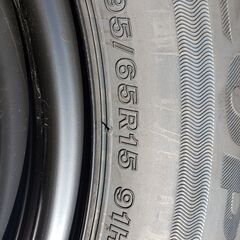 新車外し！BRIDGESTONE ECOPIA EP150のホイール付き4本セットの画像