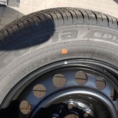 新車外し！BRIDGESTONE ECOPIA EP150のホイール付き4本セットの画像