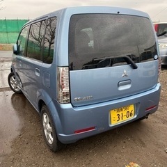 乗って帰れます、EKワゴン、4WD, 低走行46,500km, 車検あり、下取り可能の画像