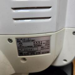 電気ストーブ　首降り機能付きの画像