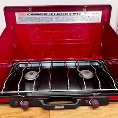 Coleman ガステーブル andユニフレームファイヤーグリル...