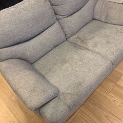 処分前❗️ニトリ ソファ 専用カバー付きの画像