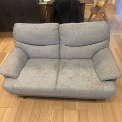 処分前❗️ニトリ ソファ 専用カバー付き