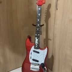 エレキギター　FenderJapan Classic70s MustangMH CandyAppleRed 
SeymourDuncan 