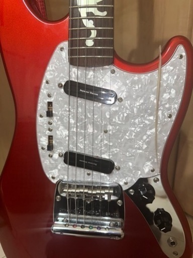 エレキギター　FenderJapan Classic70s MustangMH CandyAppleRed 
SeymourDunca