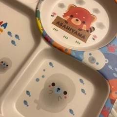 旭山動物園 プレート お皿 お子様ランチの画像