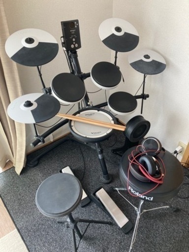 早い者勝ちRoland V-Drums 追加バス、練習用パット、オマケ付