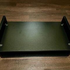 机上台 机上ラック 木製 2段 モニター台の画像