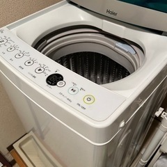 2017年製　ハイアール　洗濯機　5.5kgの画像
