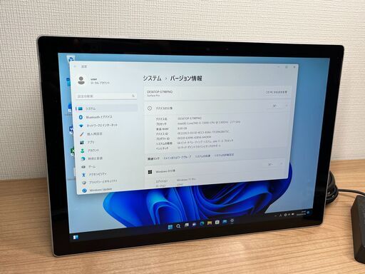 美品・Simモデル〉05004 Microsoft Surface Pro5 第7世代  8GB/256GB i5 Office202