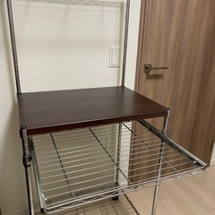 【決まりました】レンジ台★キャスター付きの画像