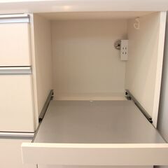 本文ご確認ください。パモウナ レンジボード キッチンボード/食器棚　写真追加②の画像