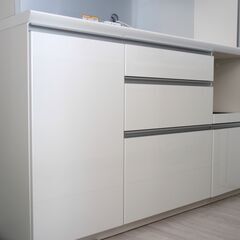 説明文ご確認ください パモウナ レンジボード キッチンボード/食器棚　写真追加③の画像