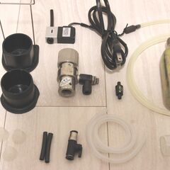 熱帯魚　水草用CO2レギュレーターセット　CO2ボンベ付きの画像