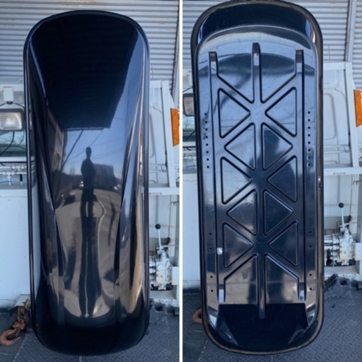 CARMATE INNO  ルーフボックス 中古 ブラック 黒 1650×580