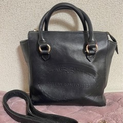 本革ハンドバッグ
