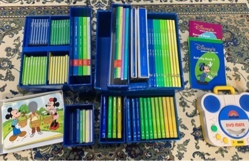 【値下げ】ディズニー英語システム　DWE 一部中古セット