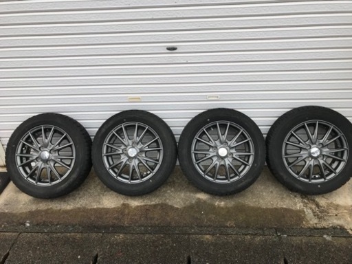 ☆【お買い上げありがとうございました】軽自動車用タイヤアルミ付155/65-14  4本