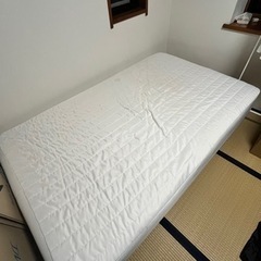 無印良品　セミダブル　ベッド