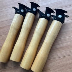 テーブル　脚 4本　折りたたみ式の脚　DIYの画像