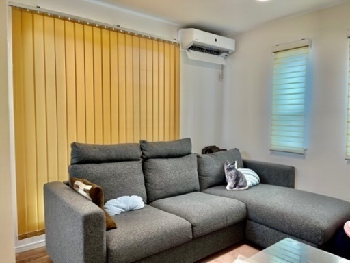 現況1枚目／IKEAソファ 3人掛け