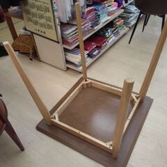 本格ラバーウッド テーブル ダイニングテーブル 無垢 チェア 椅子 テーブル の画像