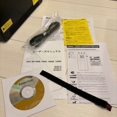 APC RS 400VA Sinewave Battery Backup 100V 無停電電源装置 UPS 400VA/240W の画像