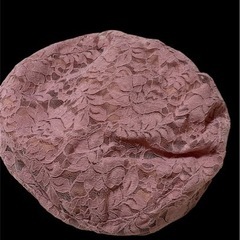 新品未使用　ピンクの帽子　フリーサイズ　の画像