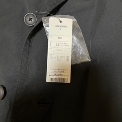 メンズコート（冬、春物　）新品　黒色の画像