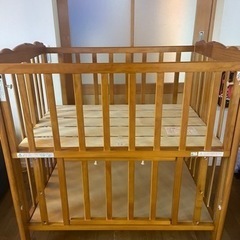 折り畳み可★ベビーベッドの画像