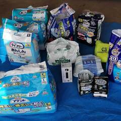 介護用品大量の画像