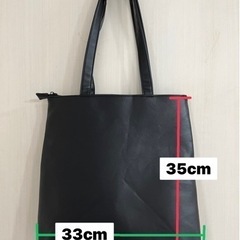 PUレザー　トートバッグ の画像