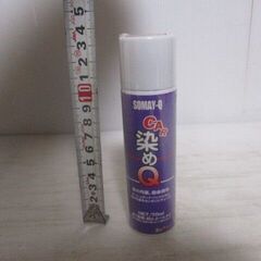 CAR 染めＱ エアゾール ミニ 70ml (色　レッド) 車の内装、自由自在の画像
