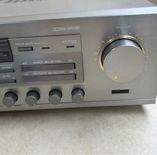 k210620 YAMAHA ヤマハ AVX-100 ステレオ＆サランドアンプ CORPORATION 100V 180W E023058R 通電確認済 現状品 中古品