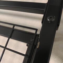 ニトリ シングルパイプベッド バジーナ F (BK)の画像