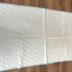 敷パッド布団用ベビー寝具薄青色③