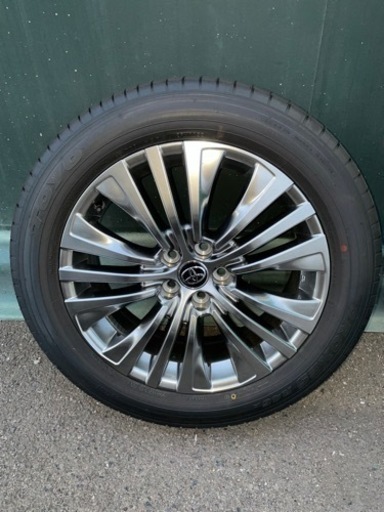 80ハリアー純正19インチタイヤホィール4本セット