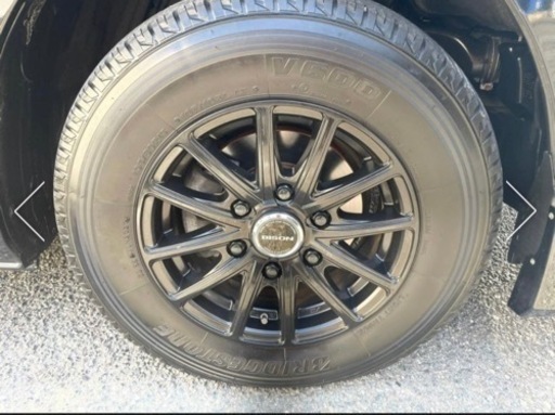 週末値下げハイエースタイヤホイール4本セット