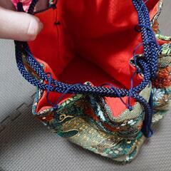 (お話中)巾着2つの画像