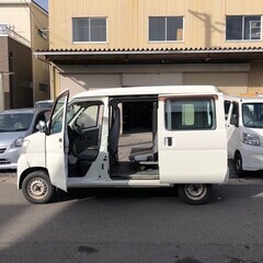 総額18.0万円★車検R8年3月★4WD★H25年式★車内広々AT軽箱バン★最大350kg★ETC★スバル サンバーバン VB 4WD(S331B) 16.6万キロ 平成25年式 ホワイトの画像