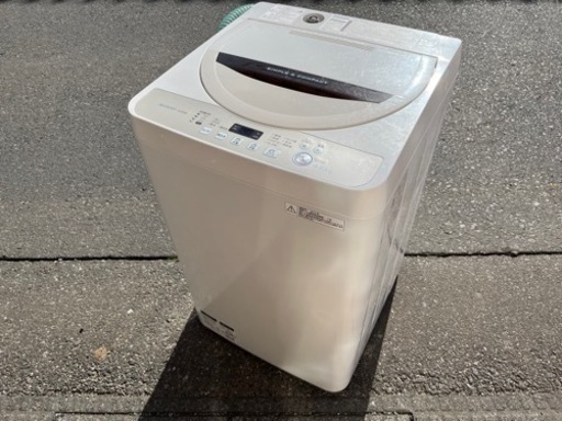 SHARP シャープ 全自動電気洗濯機 ES-GE45R-C 2016年製