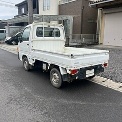 総額7.0万円 ★車検R6年4月★希少なオートマ軽トラ★スバル サンバートラック 4WD TB(TT2) 13.9万キロ 平成11年式 ホワイトの画像