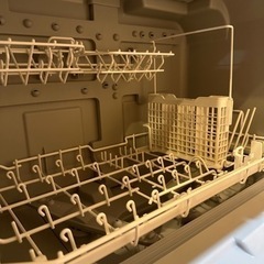 Panasonic 食器洗浄乾燥機　NP-TSK1-W 専用台付の画像