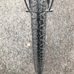 　黒　自転車　26インチの画像