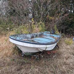 FRP和船(6.76メートル)取りに来られる方、差し上げます。