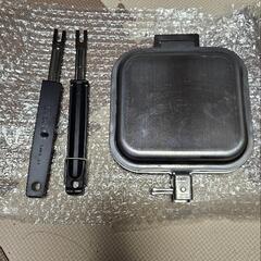 新品未使用　ユージャック　ステンレス製ホットサンドメーカー