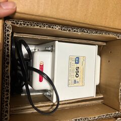 変圧器　中国圏220V→日本100V 2個あります　の画像