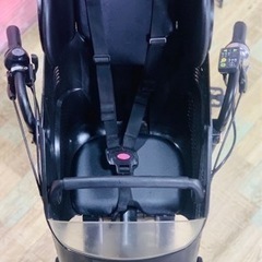 ①6059子供乗せ電動アシスト自転車3人乗りYAMAHA 20インチ良好バッテリーの画像